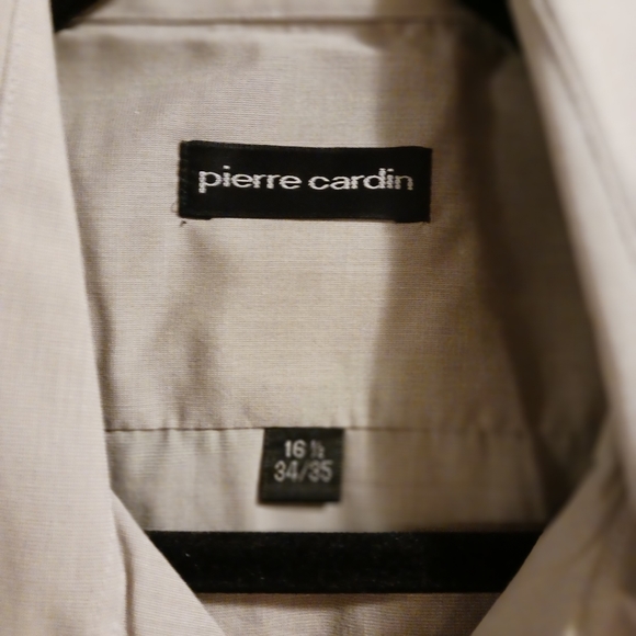 Vintage Pierre Cardin long sleeve button-down shirt sz 16.5 neck - Picture 4 of 7